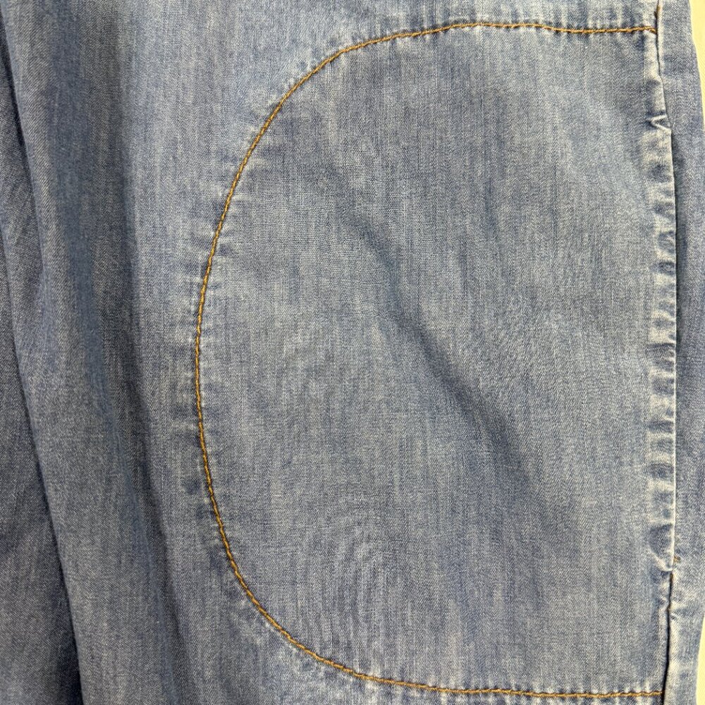 Banana Republic Denim Dress with POCKETS! | Sz M - Picture 4 of 4